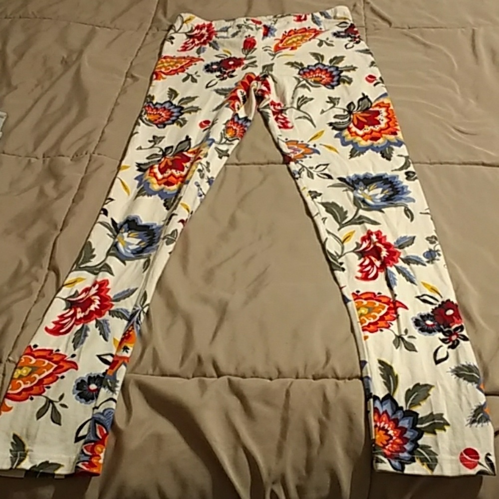 Floral leggings